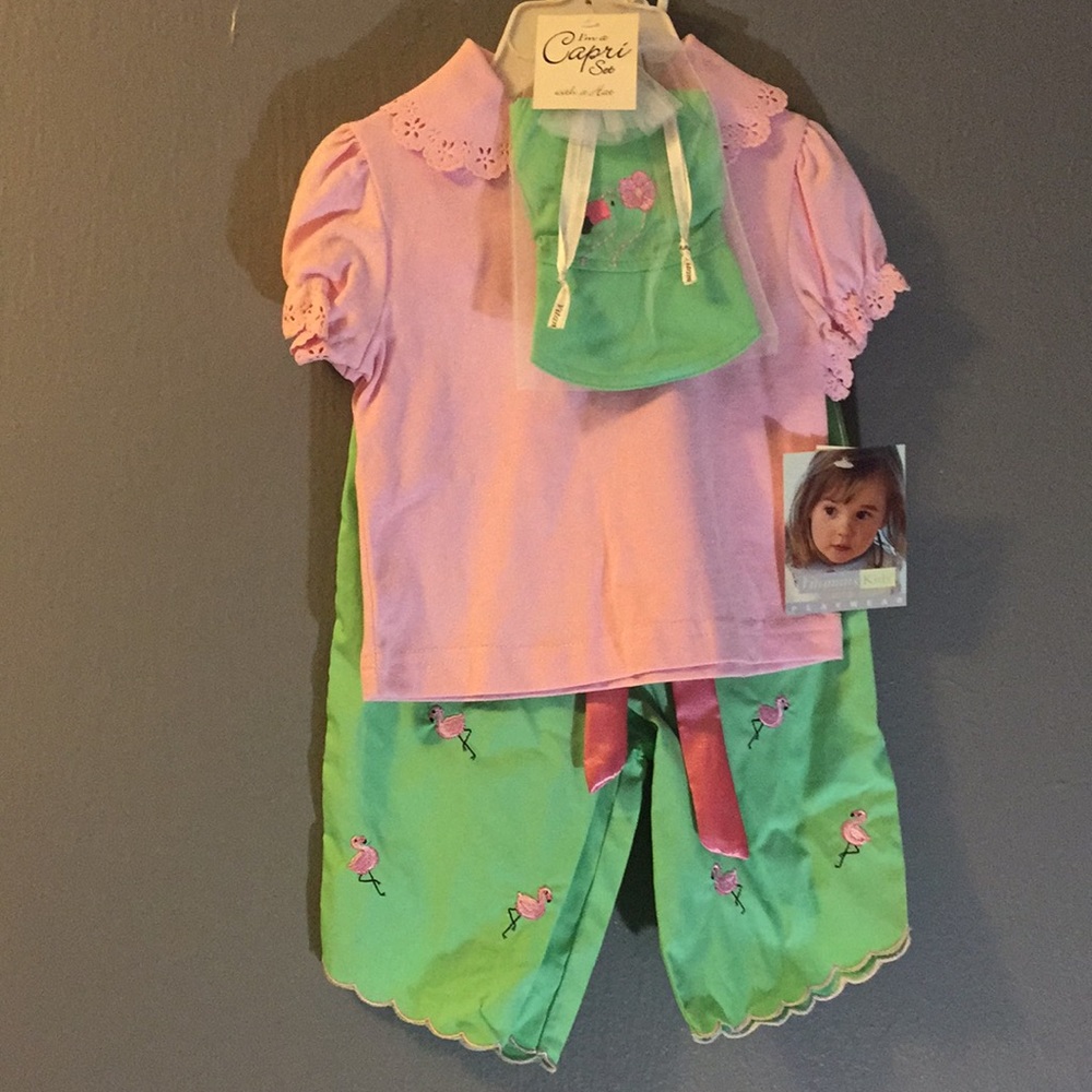 Vitamins Kids Capri with Hat Set 14